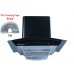Bright Auto BK 60 cm 1150 m³/HR Suction, Autoclean ,Curved Glass Kitchen Chimney With LED Lamp, Conical Filters (Black)