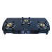 Hindblaze Curvy 3B Bk, Heavy Bass Burner, Spill Tray With Pen Support Stainless Steel, Glass Manual Gas Stove 