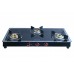 Hindblaze Glory 3B Bk, Heavy Bass Burner With Super Heavy Pen Support Stainless Steel, Glass Manual Gas Stove