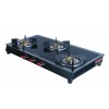 Hindblaze Glory 3B Bk, Heavy Bass Burner With Super Heavy Pen Support Stainless Steel, Glass Manual Gas Stove