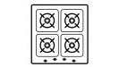 4 Burner Cooktop (0)