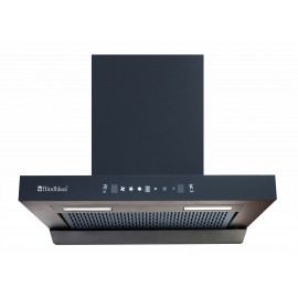 Indus Auto 60 cm, 1250 m³/hr T Shape Filterless, With Motion Sensor Auto Clean Wall Mounted Chimney