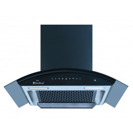 Nectar Auto 75cm 1400 m³/hr Filterless With Motion Sensor Auto Clean Wall Mounted Chimney