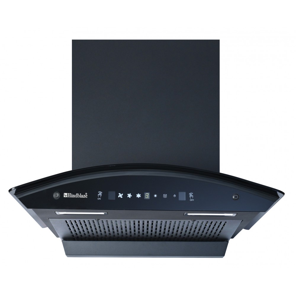 Prima Auto 60 cm, 1250 m³/hr Filterless With Motion Sensor, Auto Clean Wall Mounted Kitchen Chimney