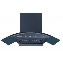 Prima Auto 90 cm, 1300 m³/hr Filterless Auto-Clean Wall Mounted Chimney for Kitchen with Motion Sensors, Metallic Housing and LED Lamp