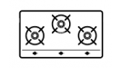 3 Burner Hobs (0)