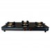 Hindblaze Super 3B Bk, Heavy Brass Burner With Spill Tray Stainless Steel, Glass Manual Gas Stove