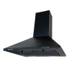 Spirit BK 60 cm 1000 m3/h Suction Baffle Filter Pyramid Wall Mounted Kitchen Chimney With Push Button Control (Black)